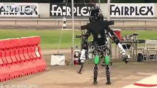 A Compilation Of Robots Falling Down From The DARPA Robotics Challenge
