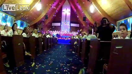 Epic singing flash mob proposal - you'll be breathless!