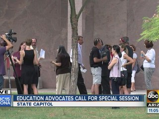 Education advocates call for special session