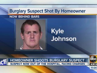 Homeowner shoots burglary suspect in Phoenix