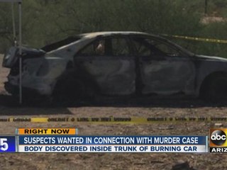 Suspects wanted in connection with murder case