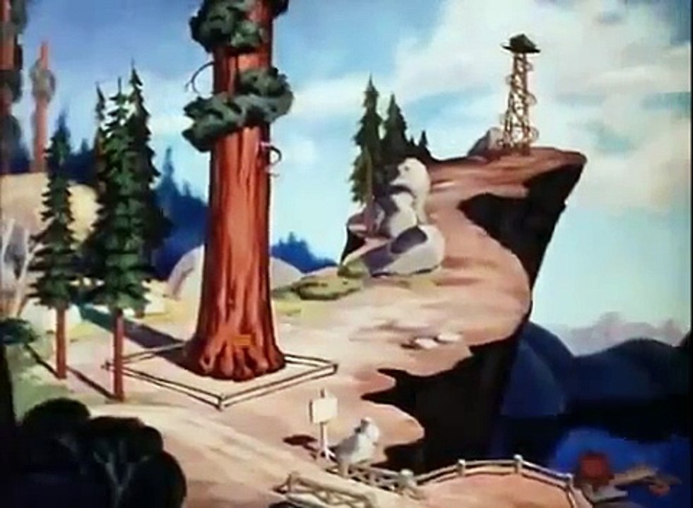 Donald Duck cartoon episodes 27 Old Sequoia 1945 DVDRip XViD MRC avi