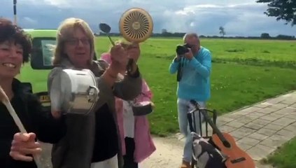 Twintig lawaaimakers bij NAM-locatie Roodehaan - RTV Noord