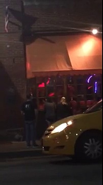 — HARRY STYLES riding a mechanical bull at The