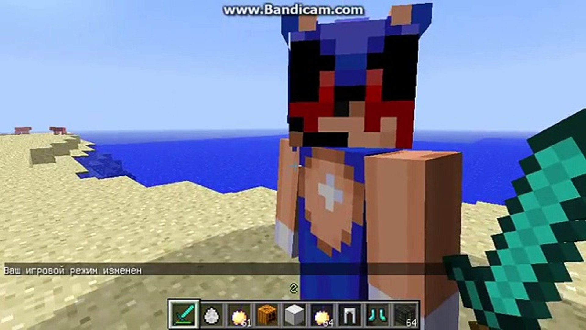 sonic and minecraft
