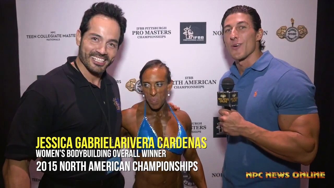 JESSICA GABRIELARIVERA CARDENAS WOMEN'S BODYBUILDING OVERALL WINNER