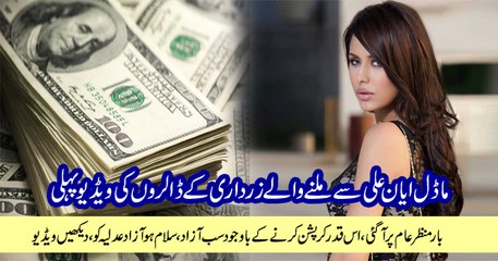 Exclusive Footage Of Huge Amount Of Money Recovered From Ayaan Ali At Airport