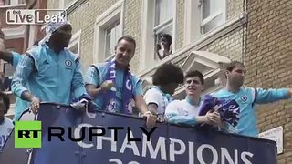 UK: Chelsea celebrate Premier League title through West London's streets
