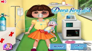 Kids & Children's Games to Play - Dora First Aid ♡ Top 2015 Online Cartoon play