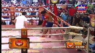 Khmer Boxing, Thy Tonghy Vs  Thai, Seatv Boxing,  16 August 2015