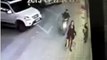 Purse snatcher on motorcycle in Malaysia