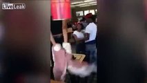 Monkeys Attacks Cashiers & Bystander Who Tries To Break Up Brawl Inside Brooklyn McDonaldâ€™s!