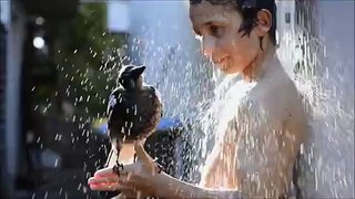 The Special Bond Between a Boy and His Magpie