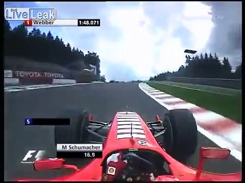 F1 Qualifying Michael Schumacher - Spa 2005.
