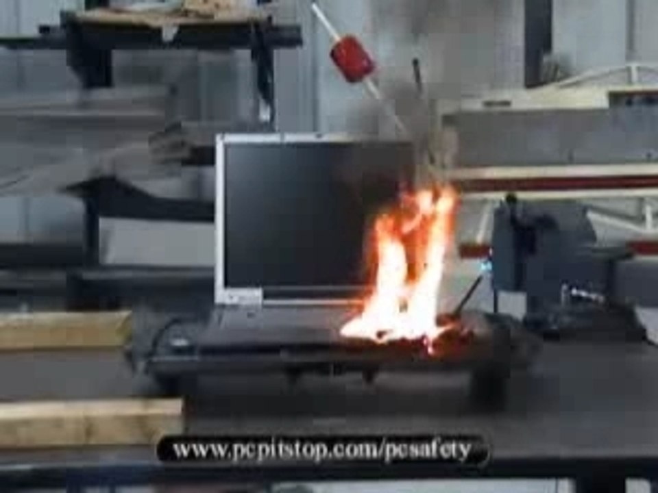 Notebook PC Explosion Lithium Vidéo Dailymotion
