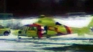 Ambulanse-Helikopter fra Åse er på skodje