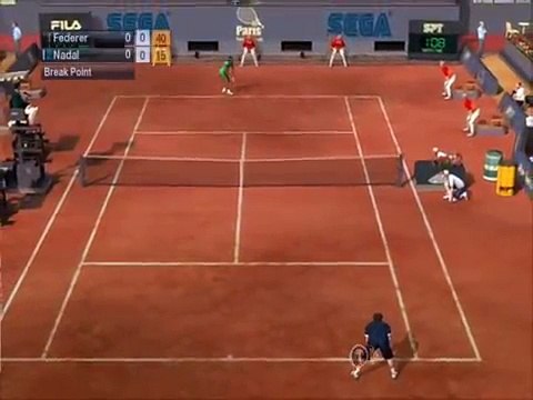 Virtua Tennis 2009: Roger Federer vs Rafael Nadal