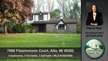 Homes for sale 7898 Fitzsimmons Court Alto MI 49302 Greenridge Realty
