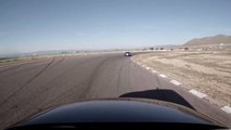 Audi RS 4 rollover at Willow Springs Raceway