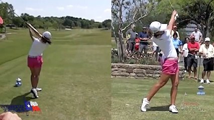 North Texas LPGA Shootout Slow Motion Driver Swings