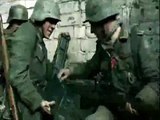 German infantry breaking through on the Eastern Front. [FILM]