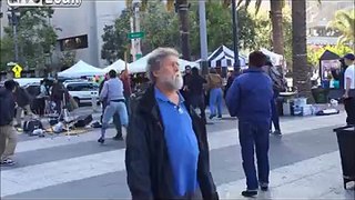 Skaters and Artists in Street Brawl