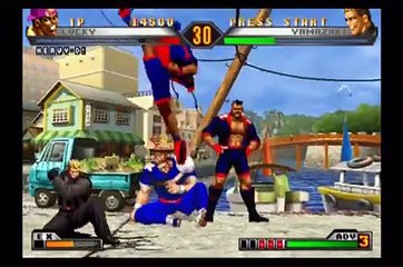 KOF '98 Ultimate Match Playthrough - American Sports Team