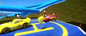 292  SpongeBob Squarepants have Fun with Mickey Mouse & Disney Pixar Cars Lightning Mcqueen!