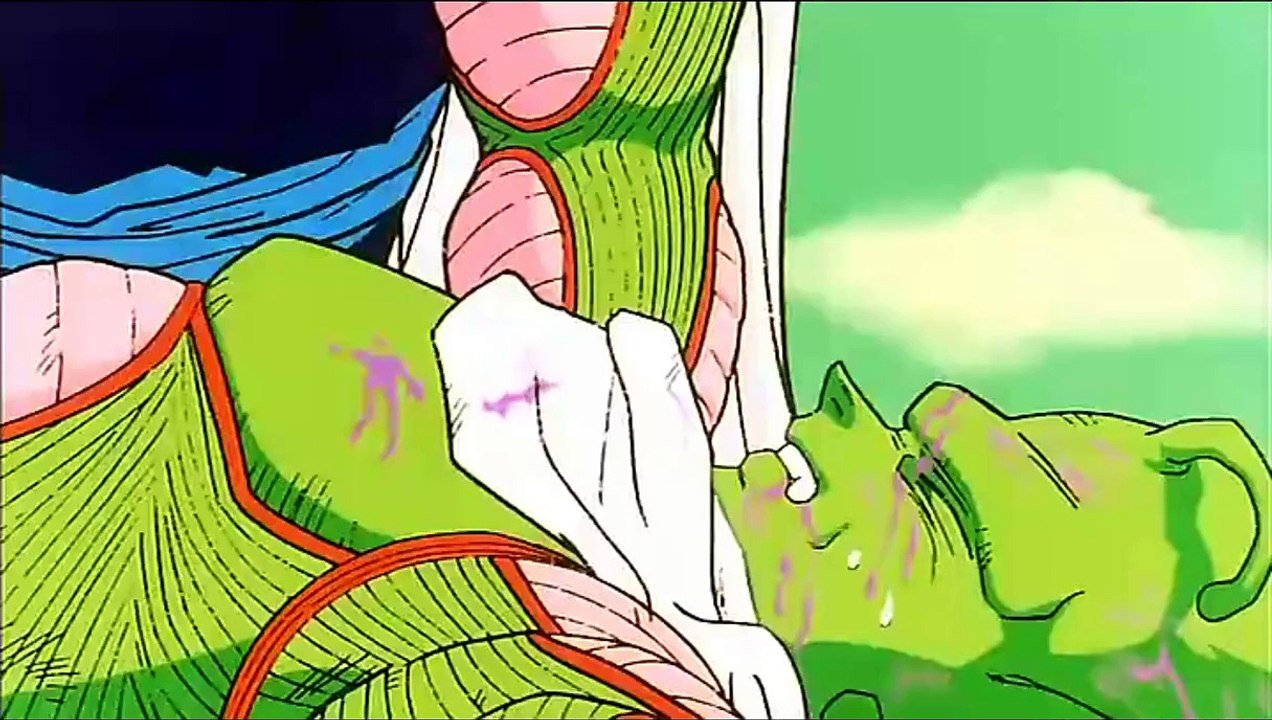 Piccolo Fuses with Nail - Dragonball Z - Great Scene