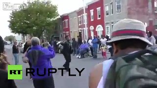 âMichael Jacksonâ dancing protester rocks Baltimore rally