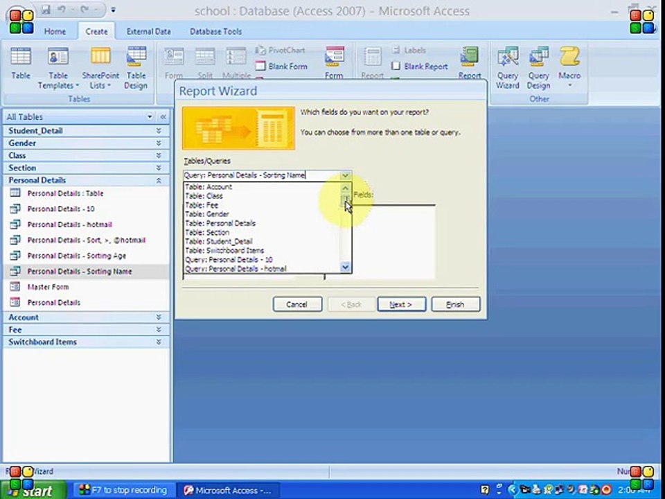 MS Access 2007 Part19 - Urdu Tutorial