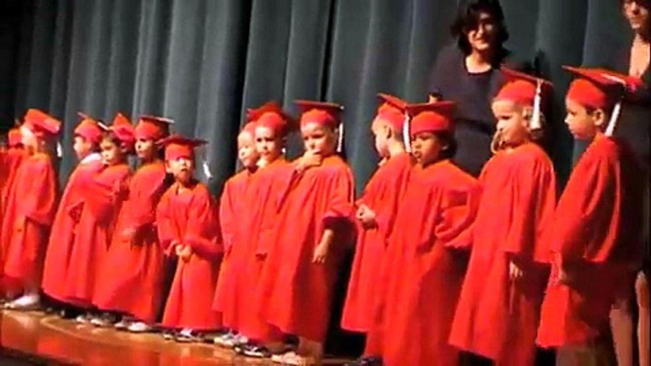Megan's Pre-K Graduation Ceremony May 30, 2009