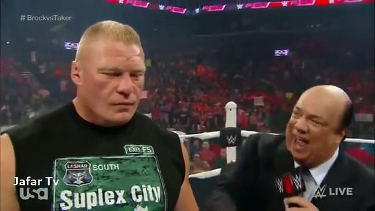 Brock Lesnar destoys Bo Dallas - WWE Raw August 24 2015_3