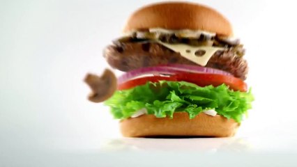 Carl's Jr All Natural Burger Commercial 2015 Mushroom and Swiss