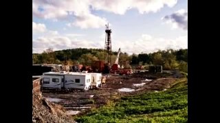 Radiation Problems due to Hydrofracking