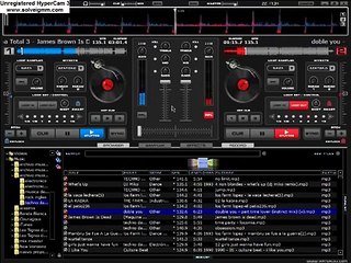 mezclando en virtual dj techno y dance 90's