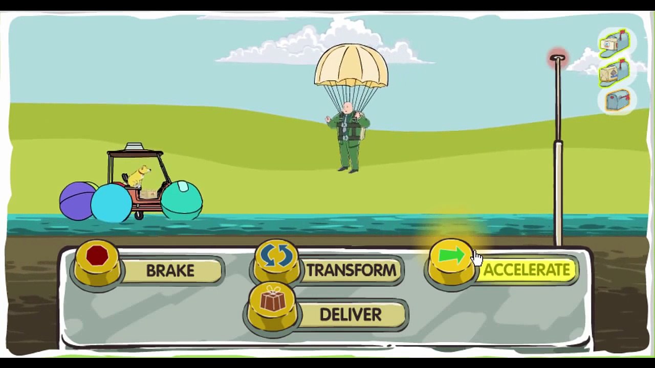Martha Speaks Crazy Vehicle Cartoon Animation PBS Kids Game Play Walkthrough