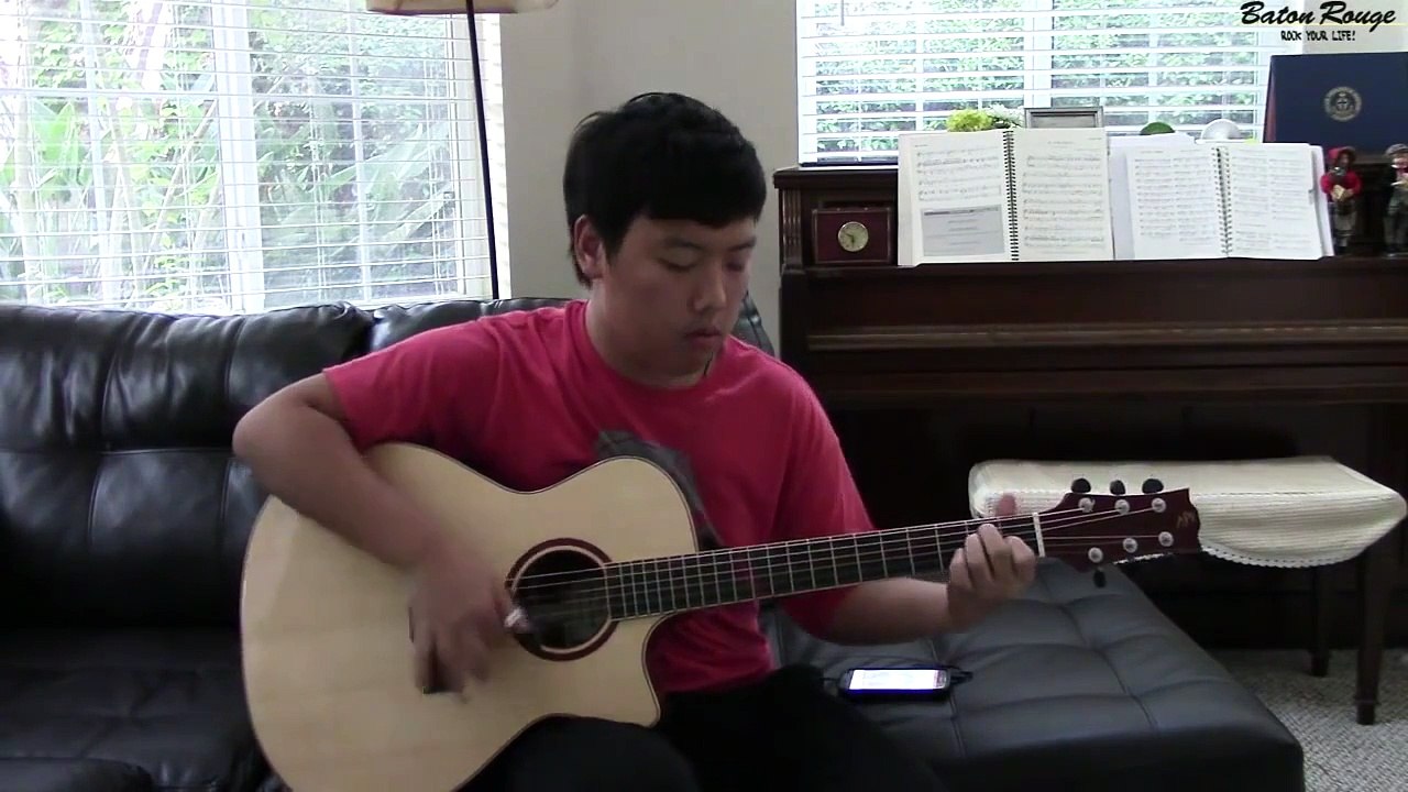 (OMI) Cheerleader - [Free Tabs] Fingerstyle Guitar Cover