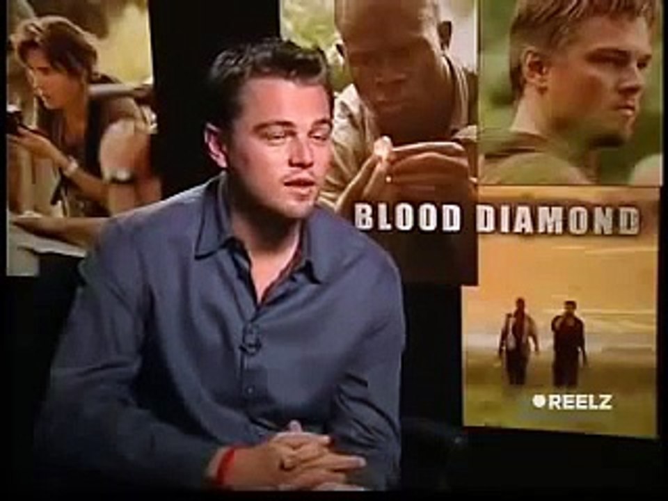 Leonardo DiCaprio talks about his new film Blood Diamond.