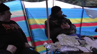 U.K prepping with wb99.overnight winter camp dorset 09/01/15 PART 1