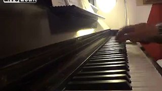 Theme from Chanson Triste by P.I. Tchaikovsky on the piano.