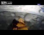 British lifeguard saves boy from drowning.