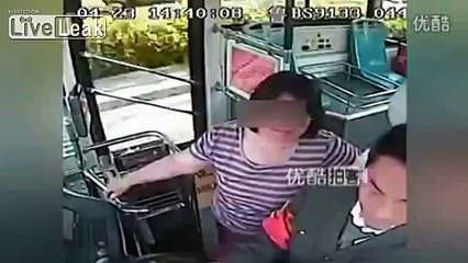 Update: Woman takes off clothes and harasses driver on bus for no reason