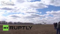 Russia: Russian Air Force takes to the skies for Victory Day warm-up