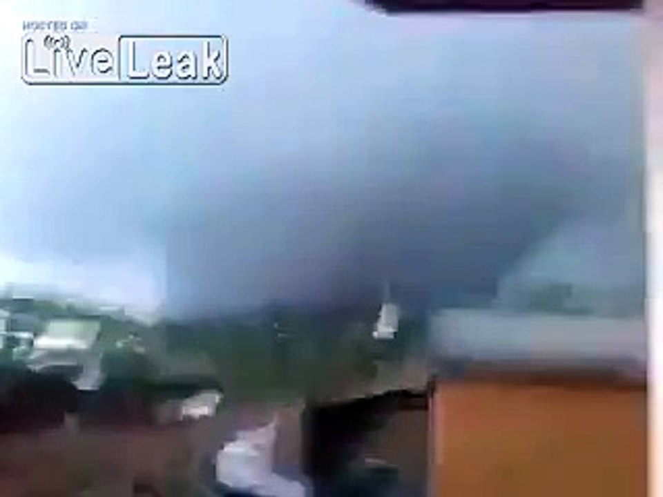 Tornado hits small town in Brazil