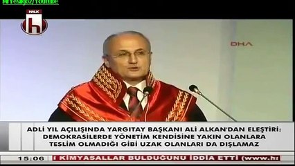 Adli Yıl Açılısında Yargıtay Başkanı Ali Alkandan Eleştiri 02 09 2013