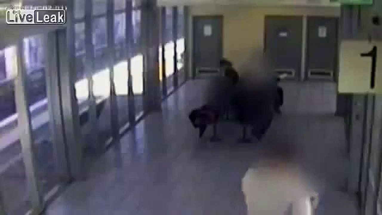 Elderly Man Nearly Gets Run Over By A Train