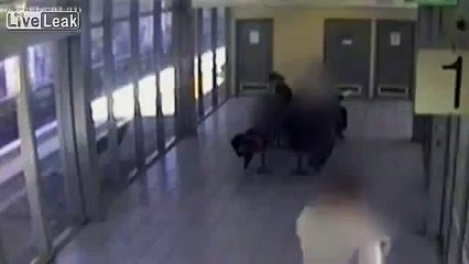 Elderly Man Nearly Gets Run Over By A Train