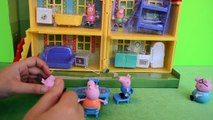 Pig George e Familia Peppa Pig Nova Casa Completo em Portugues Disney TOP toys Brasil 2015