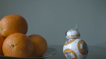 Remote Controlled Star Wars BB-8 Droid Robot Toy in Action